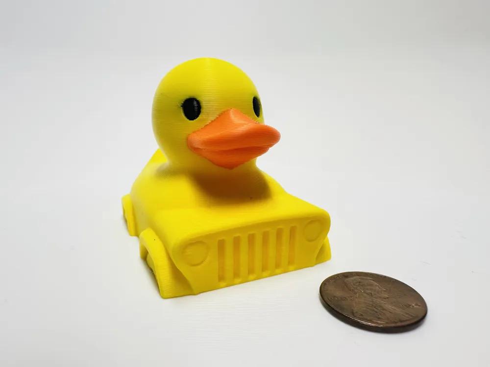Duck the Jeep- The Jeep Shaped Duck