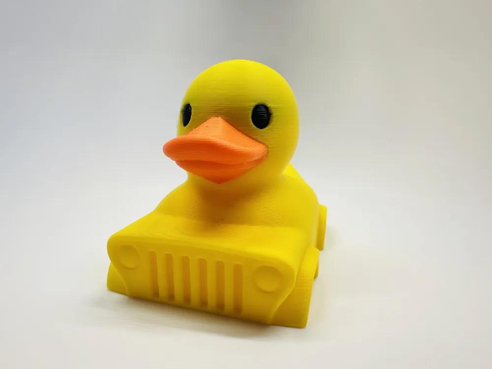 Duck the Jeep- The Jeep Shaped Duck